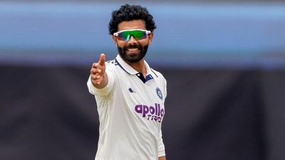Ravindra Jadeja during the India vs Sri Lanka Test in Galle. (ANI Photo) Ravindra Jadeja during the India vs Sri Lanka Test in Galle. (ANI Photo)