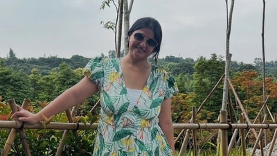 Aditi Sharma revealed how her family of four spends nearly  ₹10 lakh per month in China. (Instagram/@indianmom_in_shanghai)