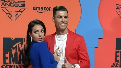 Cristiano Ronaldo and his long-time partner Georgina Rodriguez married on August 11, 2026 (AFP) Cristiano Ronaldo and his long-time partner Georgina Rodriguez married on August 11, 2026 (AFP)