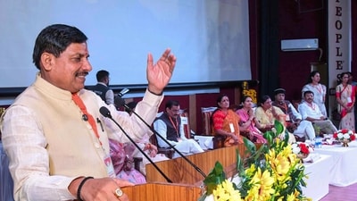 MP CM Dr. Mohan Yadav announced 2027 as Youth Year, aiming to enhance youth involvement in state development while linking the event to national pride and public engagement. (PTI File)