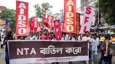 The announcement, which impacts more than 20,000 candidates, comes months after the premier testing agency scrapped the May 3 NEET-UG examination after a paper leak. (PTI) The announcement, which impacts more than 20,000 candidates, comes months after the premier testing agency scrapped the May 3 NEET-UG examination after a paper leak. (PTI)