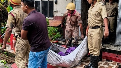 ধ্রুব সাহা সরাসরি পূর্বতন সরকারের আমলে তৈরি তারাপীঠ রামপুরহাট উন্নয়ন পর্ষদের ভূমিকা নিয়ে প্রশ্ন তোলেন। (PTI)
