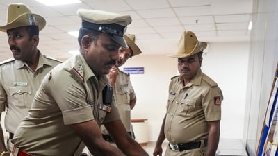Police personnel rushed to the house after receiving the call and found the father and son dead. (PTI/ Representational) Police personnel rushed to the house after receiving the call and found the father and son dead. (PTI/ Representational)