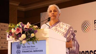 She was speaking on the seven themes of the Public Sector Bank (PSB) Confluence 2026 in the national Capital. (@nsitharamanoffc) She was speaking on the seven themes of the Public Sector Bank (PSB) Confluence 2026 in the national Capital. (@nsitharamanoffc)