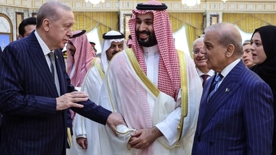 The promise of the Mecca pact has sparked comparison buzz with NATO, whose members make a similar commitment under Article 5 of the North Atlantic Treaty. (File Photo/AFP) The promise of the Mecca pact has sparked comparison buzz with NATO, whose members make a similar commitment under Article 5 of the North Atlantic Treaty. (File Photo/AFP)