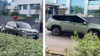 సూపర్ స్టైలిష్గా ఎంజీ హెక్టార్ టోమహాక్ ఈవీ.. (punekar__nikhil/Instagram) సూపర్ స్టైలిష్గా ఎంజీ హెక్టార్ టోమహాక్ ఈవీ.. (punekar__nikhil/Instagram)