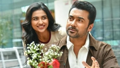 Suriya and Mamitha Baiju play lead roles in Vishwanath and Sons.