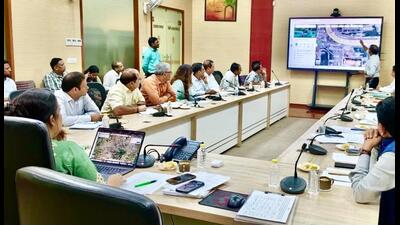 The inter-department meeting held in Lucknow. (Sourced) The inter-department meeting held in Lucknow. (Sourced)