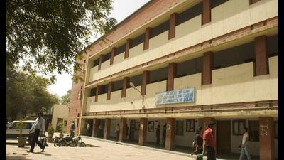 The university’s action came after 134-second CCTV footage of the alleged incident was shared online (HT Archive) The university’s action came after 134-second CCTV footage of the alleged incident was shared online (HT Archive)