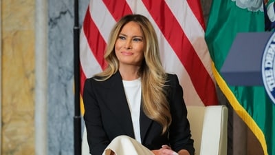 First lady Melania Trump has not made a public appearance after July 19. (Getty Images via AFP) First lady Melania Trump has not made a public appearance after July 19. (Getty Images via AFP)