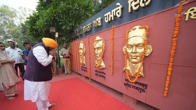 Mann also paid tribute to freedom fighters and recalled Punjab's role in India's Independence movement. Mann also paid tribute to freedom fighters and recalled Punjab's role in India's Independence movement.