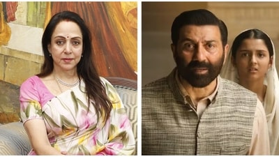 Hema Malini gave a glowing review for Sunny Deol's Batwar 1947. Hema Malini gave a glowing review for Sunny Deol's Batwar 1947.