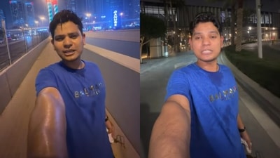 An Indian man had shared Dubai’s less glamorous side, highlighting the extreme heat faced by workers. (Instagram/lj290497) An Indian man had shared Dubai’s less glamorous side, highlighting the extreme heat faced by workers. (Instagram/lj290497)