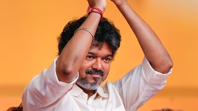 Tamil Nadu chief minister C Joseph Vijay completed 100 days in office. (PTI) Tamil Nadu chief minister C Joseph Vijay completed 100 days in office. (PTI)