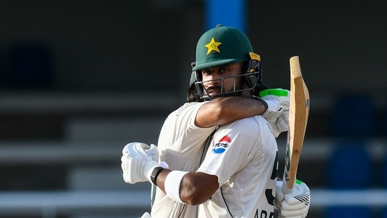 Babar Azam scored a century against the West Indies earlier this month.