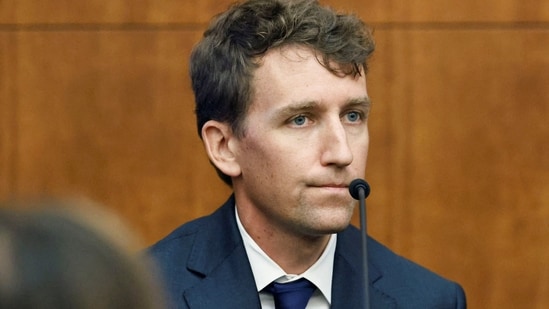 Patrick Clancy testified about the timeline of events on the day his three children died in 2023.