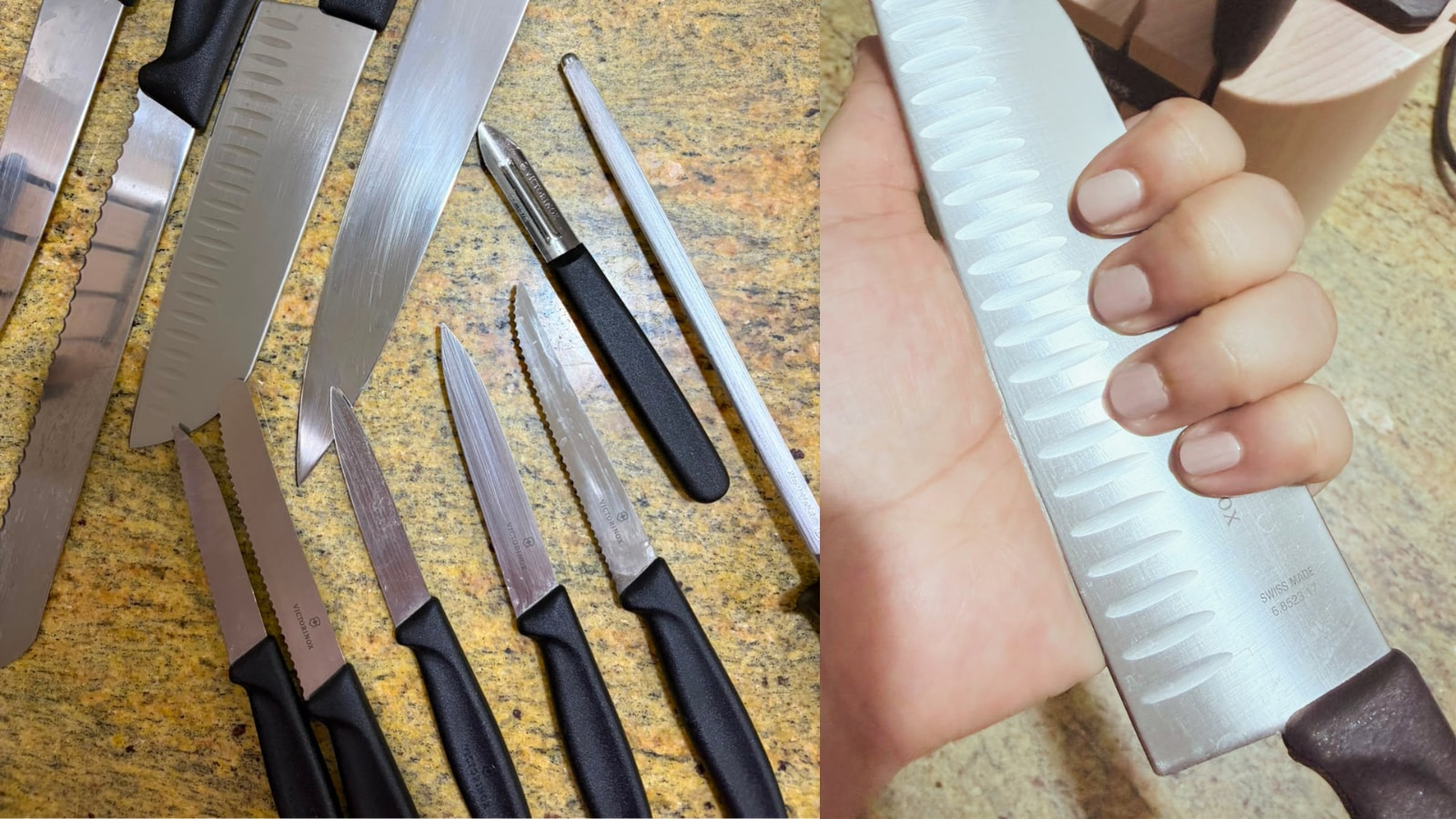Knife Set details I loved! (Hindustan Times) Knife Set details I loved! (Hindustan Times)