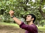 Akshay, who often travels from distant Gurugram to Lodhi Garden.