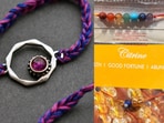 Birthstone and semi-precious stones are making way into rakhi designs with those shopping for Raksha Bandhan opting for these to ensure their sibling's good health.
