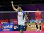 Lakshya Sen overcame early jitters to prevail over Collins Valentine Filimon