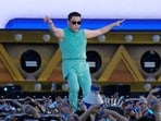 Fireworks at Psy's concert halt nearby baseball game for 19 minutes