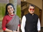After 25 years of marriage, actor-filmmaker Renuka Shahane has directed Ashutosh Rana in her upcoming short film.