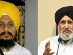 SAD (Punar Surjit) leader Parminder Singh Dhindsa and SAD leader Daljit Singh Cheema 