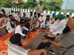 SKM (Non-Political) convener Jagjit Singh Dallewal said the farmers had planned to send only a limited group of 51 people. (HT Photo)