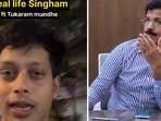 A vlogger shared a video praising IAS officer Tukaram Mundhe. 