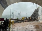 Union minister Nitin Gadkari on Monday lamented that he was blamed on social media for landslide on Missing Link stretch of the Pune-Mumbai Expressway earlier this year.