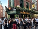 If it’s summer in London, people are outside pubs, pint in hand.