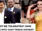 DMK paper questions Trisha’s presence, salute exchange at I-Day event