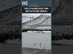 Chile's Atacama Desert Turns White After Rare Snowfall In The World's Driest Region