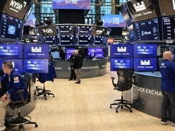 US stock futures tumble premarket as Middle East tensions, higher oil prices and Treasury yields pressure Nasdaq, S&P 500 and Dow futures. (Photo by Michael M. Santiago / GETTY IMAGES NORTH AMERICA / Getty Images via AFP)