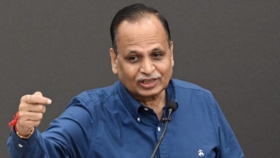 AAP senior leader Satyendar Jain. (Sanjeev Verma/ Hindustan Times) AAP senior leader Satyendar Jain. (Sanjeev Verma/ Hindustan Times)