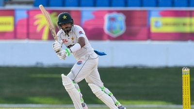 Pakistan Test captain Babar Azam ruled out of the opening Test against England (AFP)