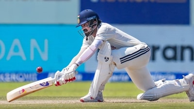KL Rahul also chipped in with a valuable 35-run knock but his innings was cut short as he lost his wicket against the run of play to Prabath Jayasuriya. (PTI)