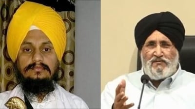 SAD (Punar Surjit) leader Parminder Singh Dhindsa and SAD leader Daljit Singh Cheema (HT Photo) SAD (Punar Surjit) leader Parminder Singh Dhindsa and SAD leader Daljit Singh Cheema (HT Photo)