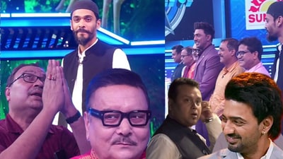 মেলালেন দেব মেলালেন! দাদাগিরির মঞ্চে মিলল বাংলার রাজনীতির সব রঙ, হাজির মদন-সজল-কৌস্তব-কুণাল-নওশাদ-মোস্তাফিজুর মেলালেন দেব মেলালেন! দাদাগিরির মঞ্চে মিলল বাংলার রাজনীতির সব রঙ, হাজির মদন-সজল-কৌস্তব-কুণাল-নওশাদ-মোস্তাফিজুর
