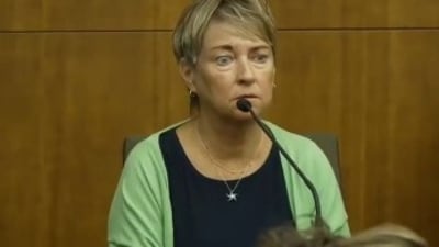 Susan Clancy testified at Lindsay Clancy's murder trial, revealing that Lindsay sought help for postpartum mental health issues before the deaths of her three children. Susan Clancy testified at Lindsay Clancy's murder trial, revealing that Lindsay sought help for postpartum mental health issues before the deaths of her three children.