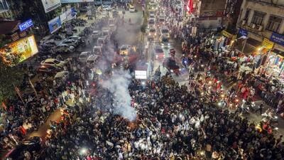 The Jharkhand protest site on Sunday. (PTI) The Jharkhand protest site on Sunday. (PTI)