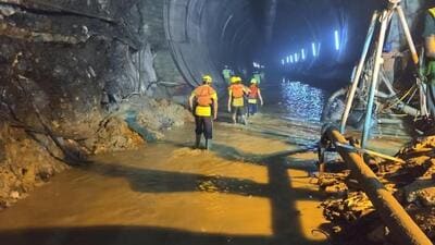 The two workers were identified as Lucas Topno from Jharkhand and Chetan Poyam from Chhattisgarh. (HT Photo)