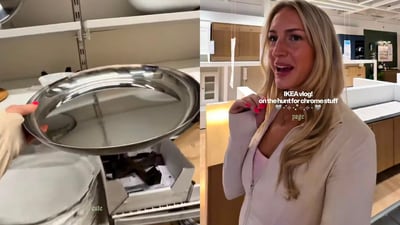 US woman’s IKEA plates get a familiar Indian comparison. (Instagram/@amandamonsen) US woman’s IKEA plates get a familiar Indian comparison. (Instagram/@amandamonsen)