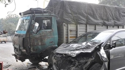 The accident occurred around 1 am near Chhimka village (HT Representative Photo)