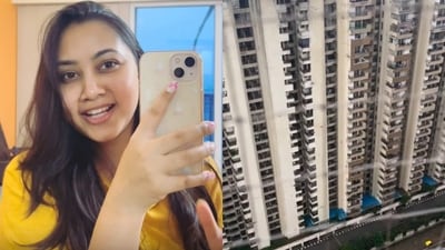 A woman said living on the 31st floor had changed her idea of peaceful city life and made leaving difficult. (Instagram/falguni_gupta27) A woman said living on the 31st floor had changed her idea of peaceful city life and made leaving difficult. (Instagram/falguni_gupta27)