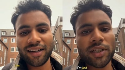 An Indian man in Germany shared how supportive colleagues made his return to work easier after a long holiday. (Instagram/bin_devang) An Indian man in Germany shared how supportive colleagues made his return to work easier after a long holiday. (Instagram/bin_devang)