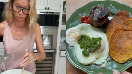 Gwyneth Paltrow's boyfriend breakfast featured a besan chilla. (Instagram)