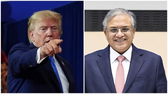 Chief election commissioner Gyanesh Kumar recently asked the US administration how elections in America can be held without a valid photo identification card, President Donald Trump said. (AP/HT photo)