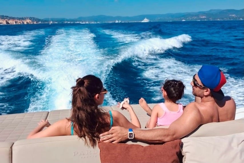 Alia Bhatt, Raha and Ranbir Kapoor