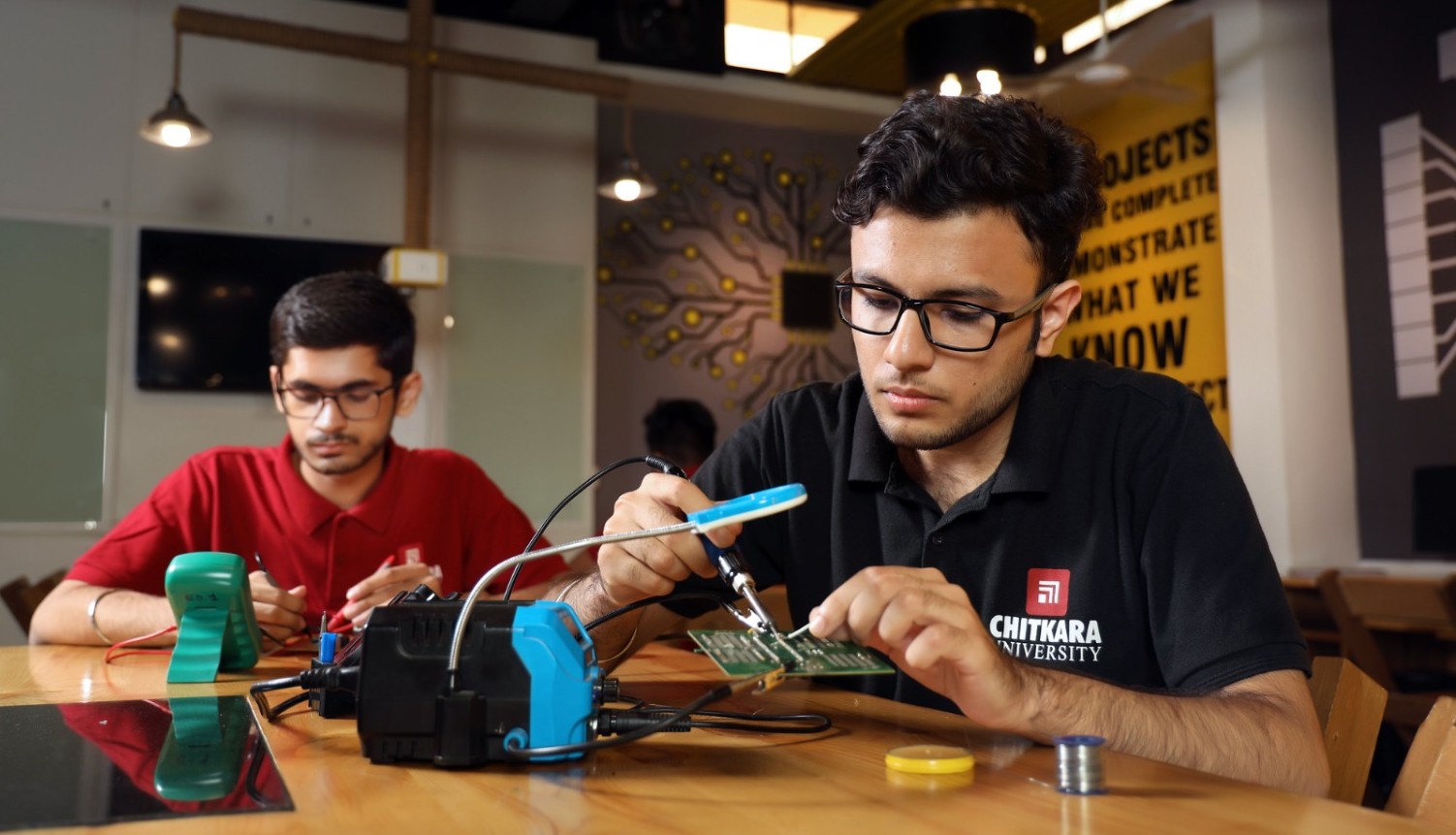 Industry collaborations can help students engage with emerging technologies while still at university. Industry collaborations can help students engage with emerging technologies while still at university.